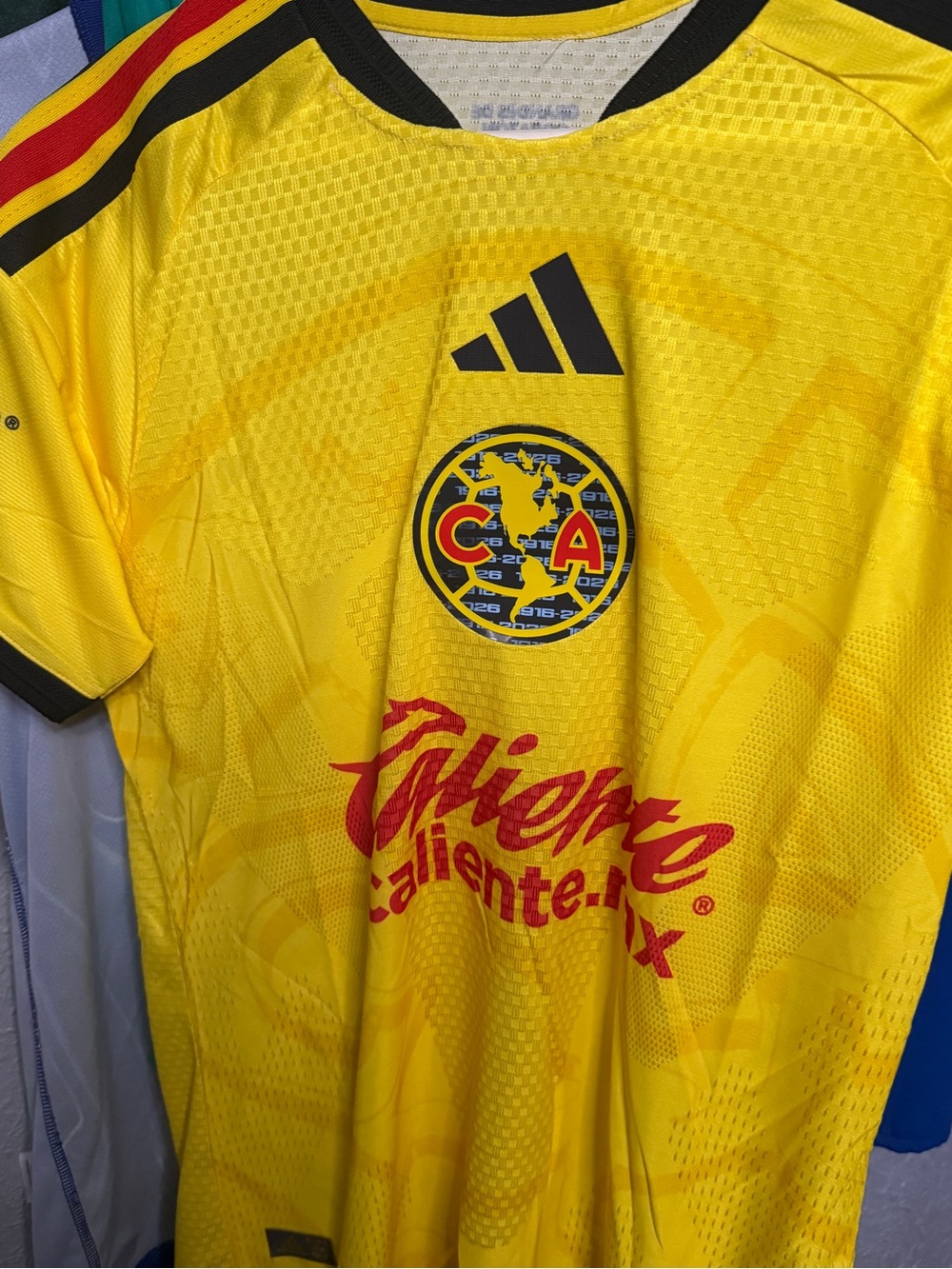 Club América Yellow Soccer Jersey